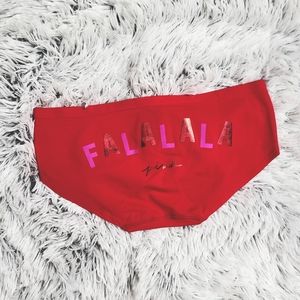 VS PINK Christmas holiday panties!